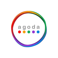 Логотип Agoda